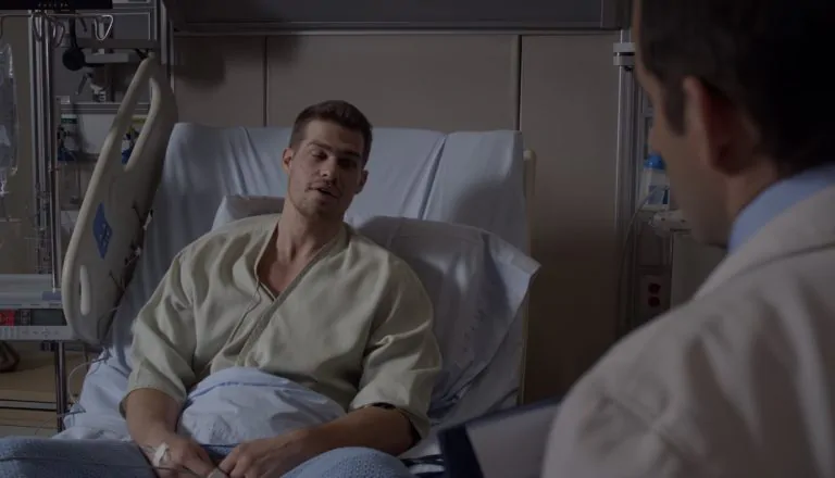 Момент из 16 серии 8 сезона